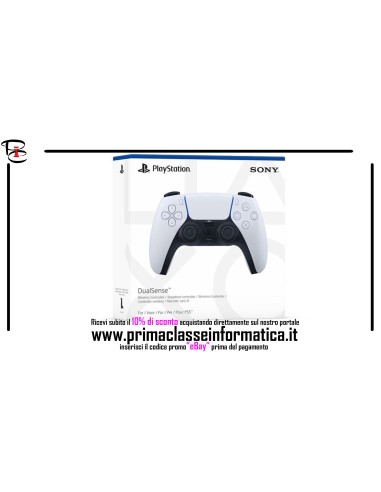 Sony DualSense Wireless Controller - Bianco (PlayStation 5, 2020